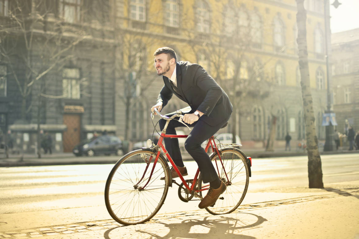 bicleta en la ciudad