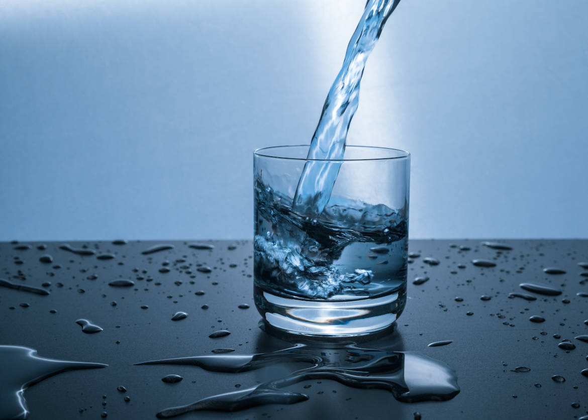 vaso de agua